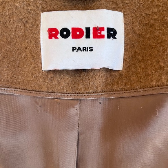 Wool camel coat - Picture 4 of 6